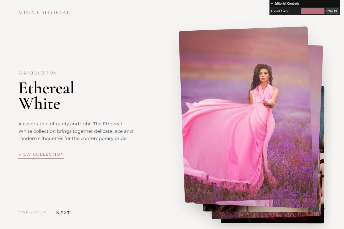 Editorial Content Layout